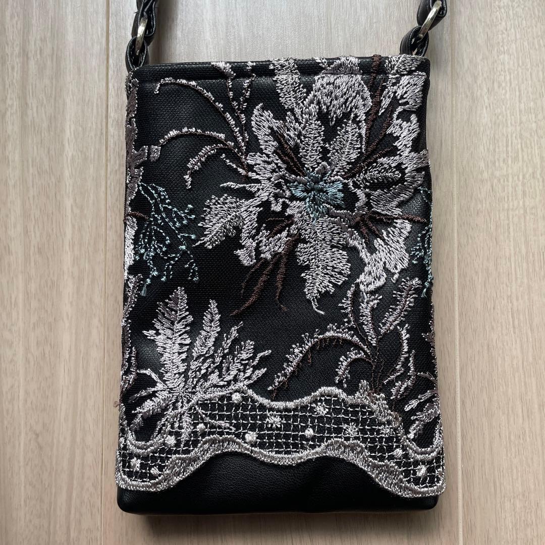 バッグ MURRAL  flower lace mini bag