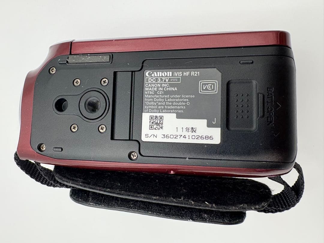 【美品】Canon iVIS HF R21 RED カメラケース付き