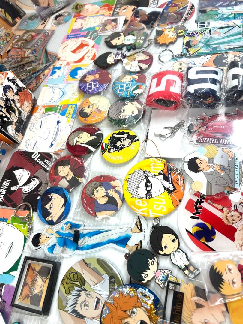 早い者勝ち ハイキュー グッズ 大量 115点 まとめ フィギュア ハイキュー展