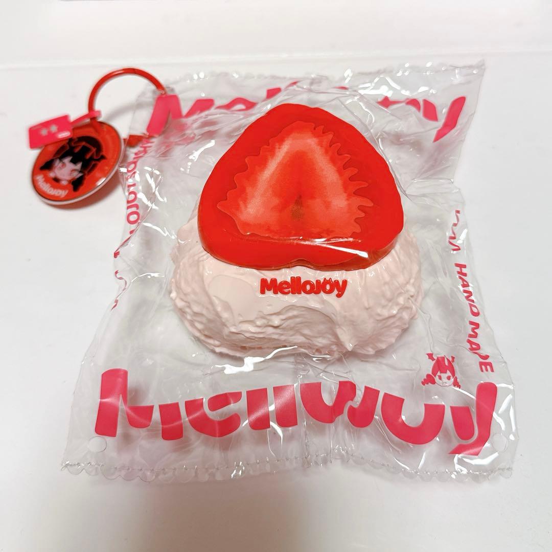 もりりん様Mellojoyメロジョイ スクイーズ 大福シリーズ ストロベリー