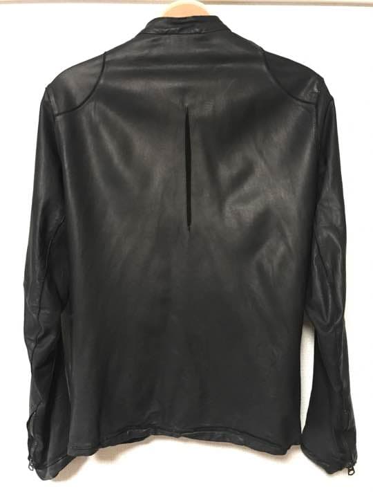 Sisii シシ シングルライダース ウォッシャブル レザージャケット