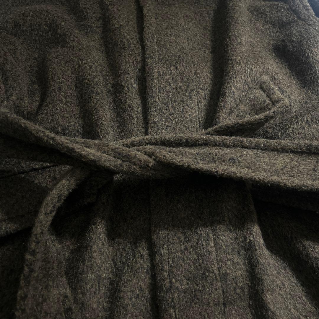 ジャケット・アウター soerte Wool Blend Shaggy Over Coat