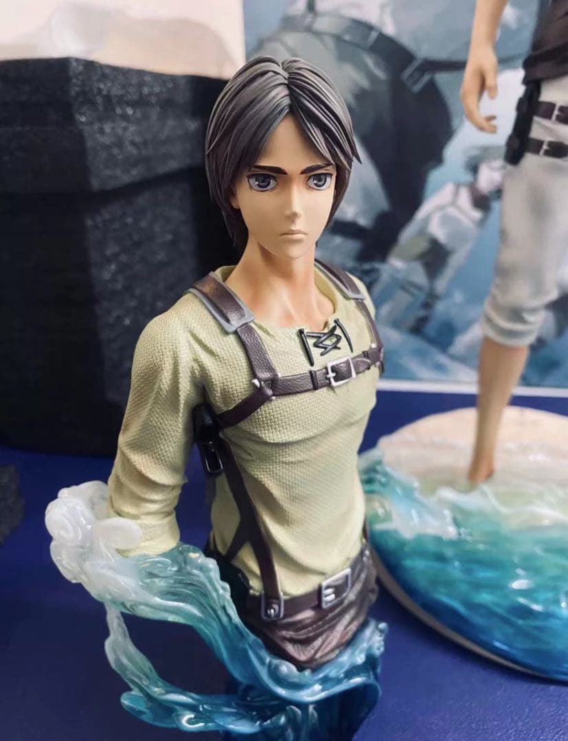 進撃の巨人 エレン・イェーガー ガレージキット ガレキ スタチュー⑥