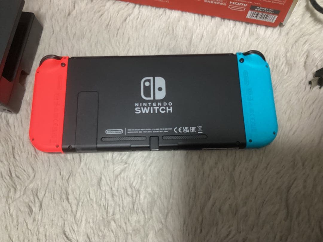 Nintendo Switch 本体 ネオンブルー レッド バッテリー強化版