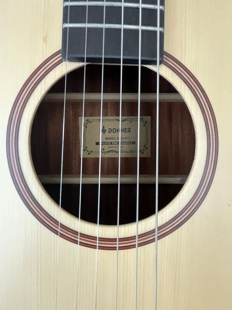 【美品】アコースティックギター 左利きレフトハンド ストラップ ソフトケース付