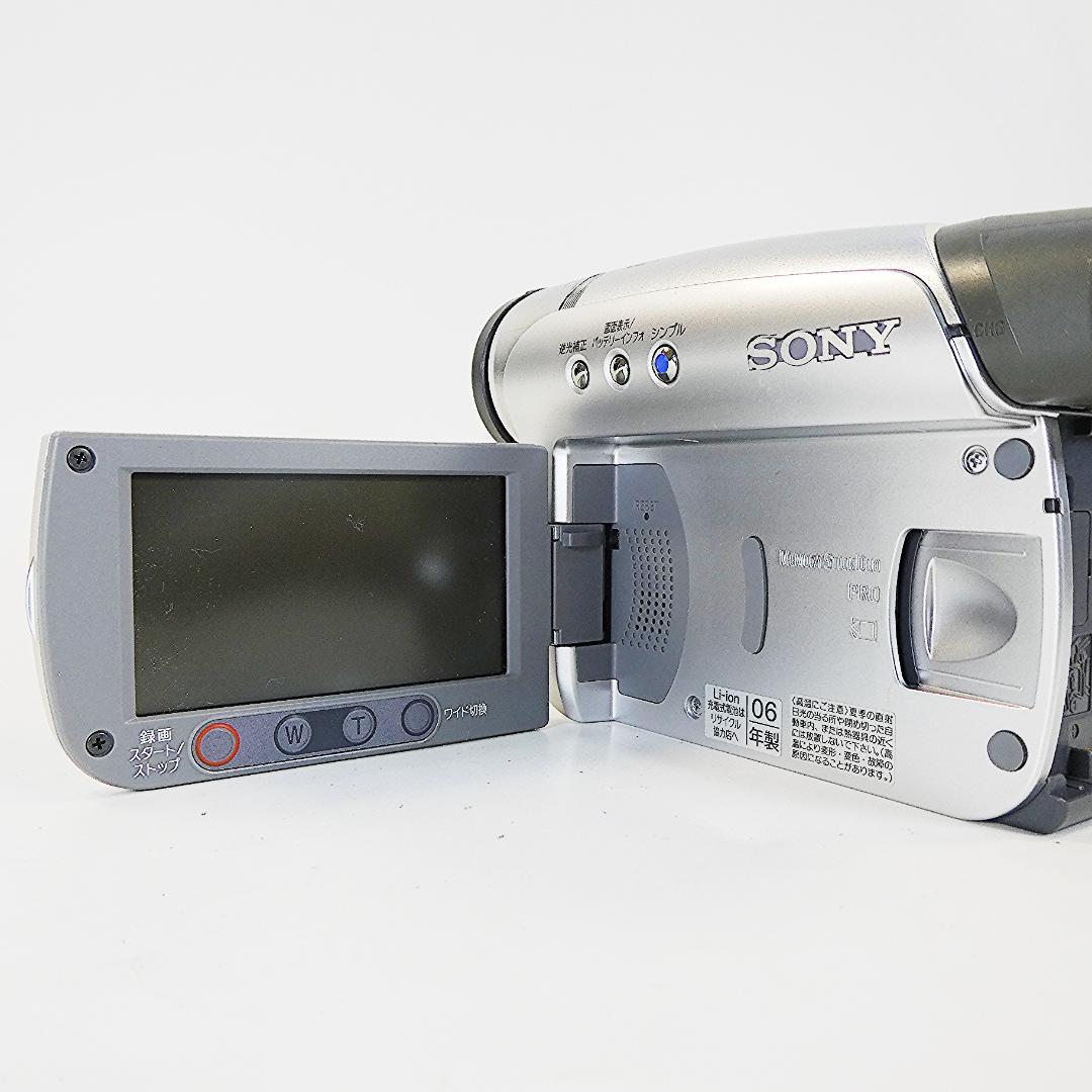 動作品ソニー DCR-HC46 Mini DVビデオカメラ DVDダビングに最適
