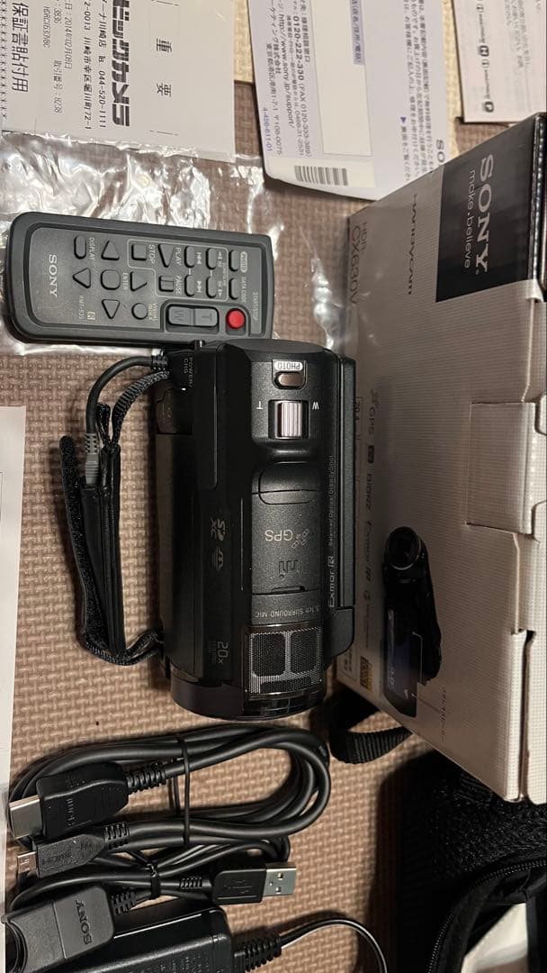 ビデオカメラ Sony Handycam HDR-CX630V