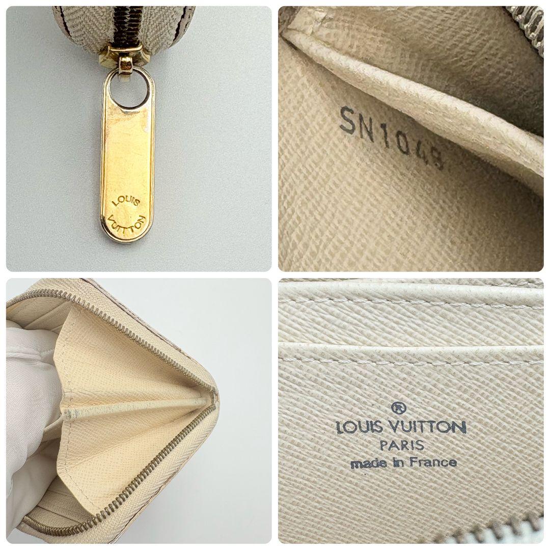 ルイヴィトン ダミエ アズール ジッピーパース コンパクトウォレット