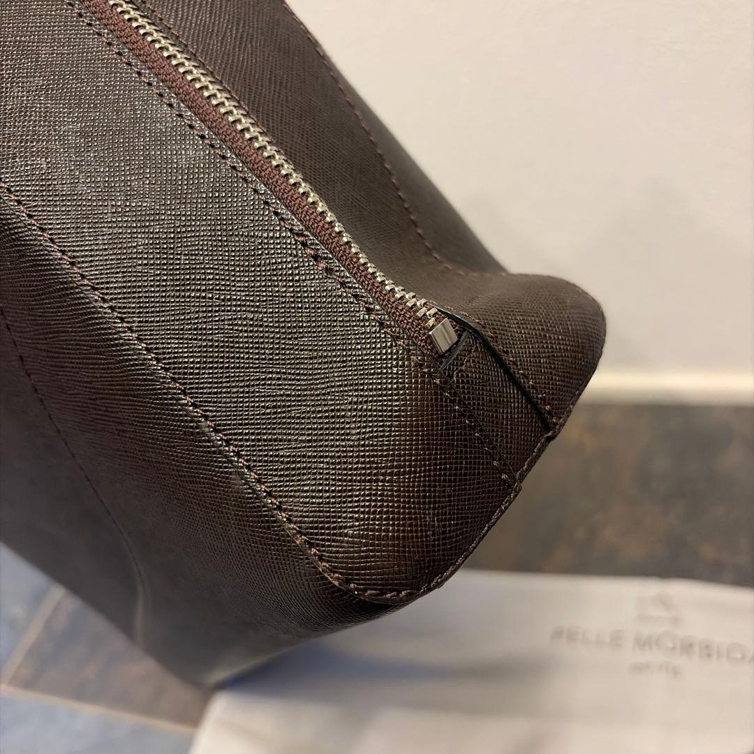 PELLE MORBIDA ペッレモルビダ　ブラウン ビジネスバッグ