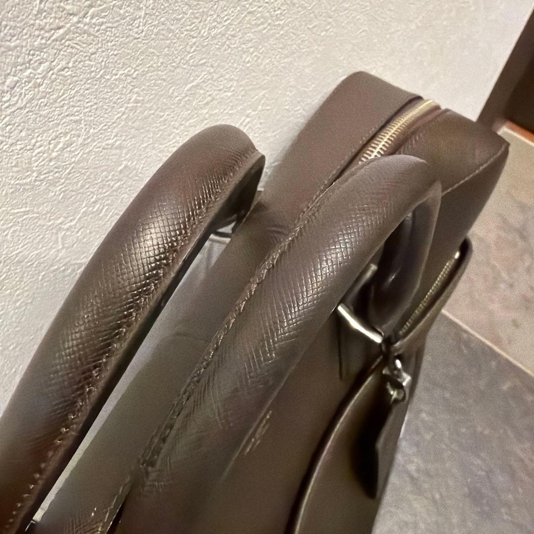 PELLE MORBIDA ペッレモルビダ　ブラウン ビジネスバッグ