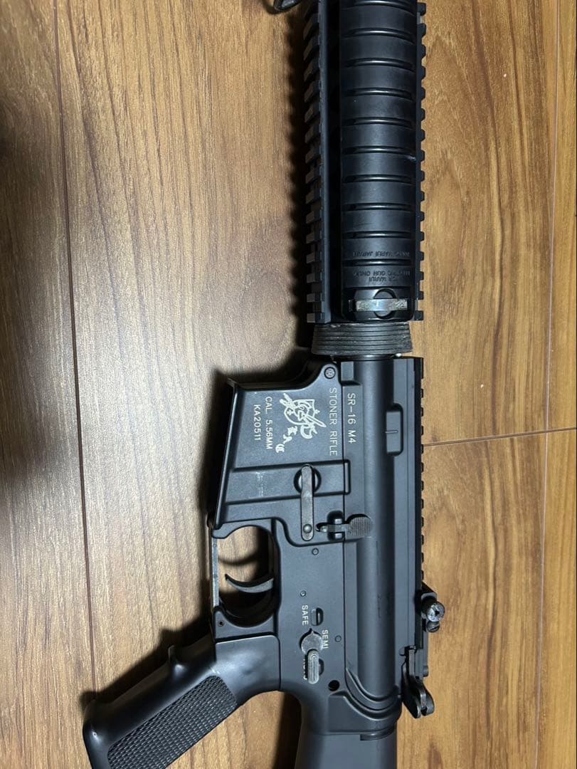 東京マルイ ナイツ SR-16 M4カービン 固定ストック 電動ガン動作確認済み