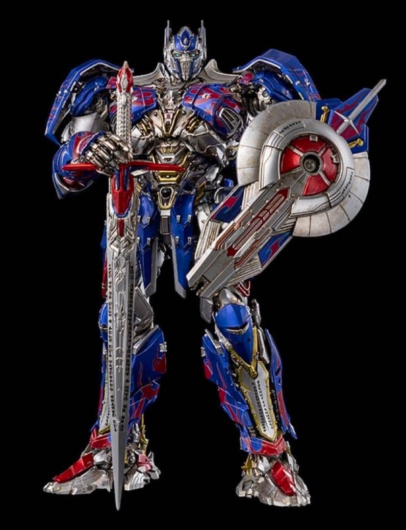 美品 DLX オプティマスプライム 最後の騎士王 threezero スリーゼロ