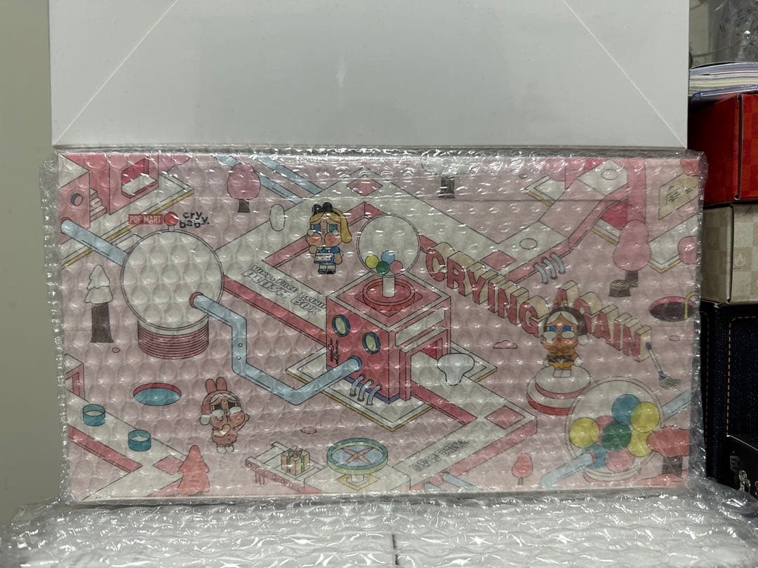 CRYBABY Crying Again シリーズ フェイスぬいぐるみ POP MART CRYBABY CRYING AGAIN フェイスぬいぐるみ POP MART CRYBABY