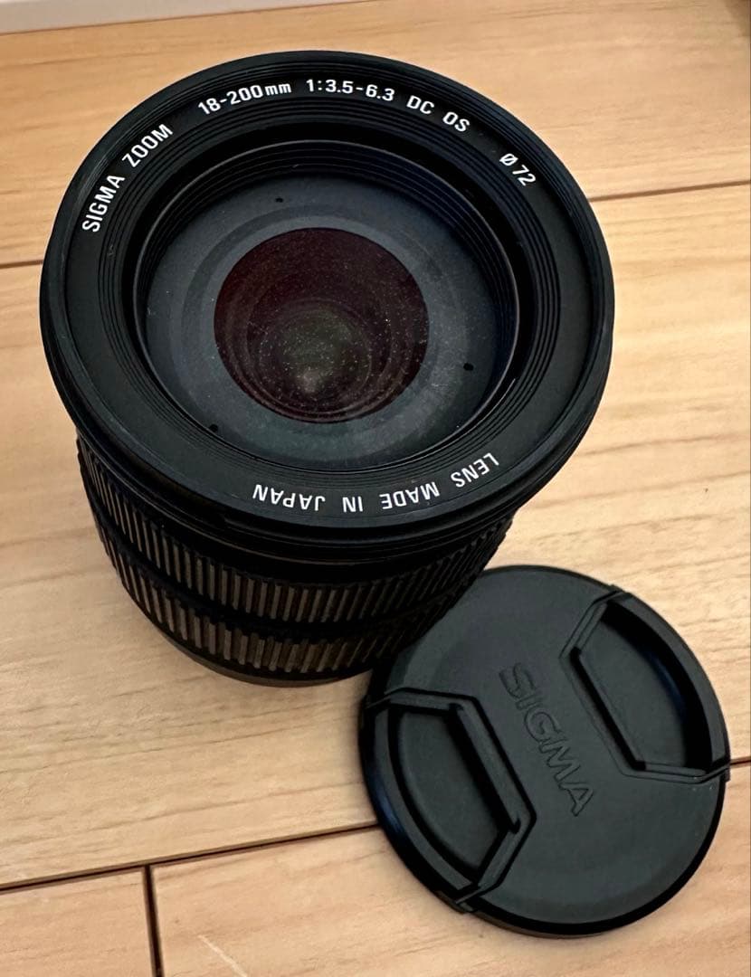 SIGMA シグマ 18-200mm F3.5-6.3 DC OS キャノン用