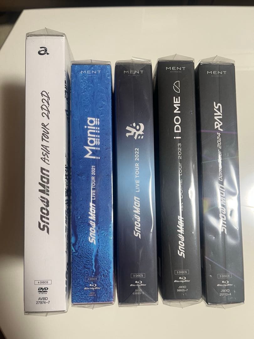 SnowMan ライブ DVD Blu-ray 初回盤 まとめ売り - メルカリ