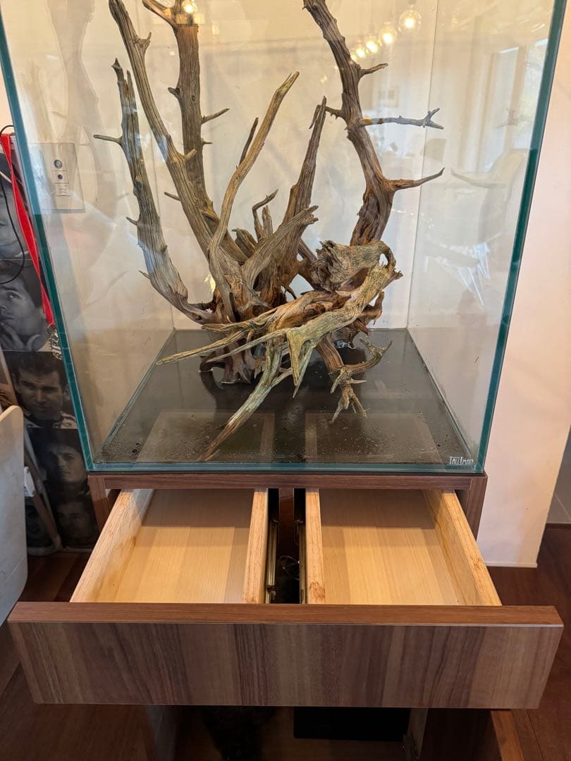 Cube a Stump 45センチ水槽台