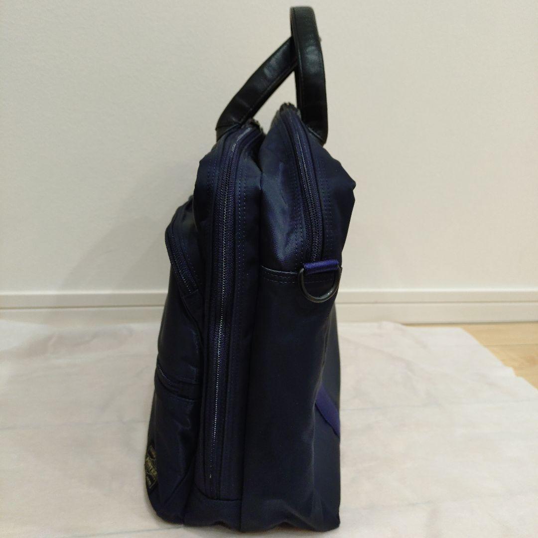 【美品】PORTER TIME 2WAY ブリーフケース（L）655-06167