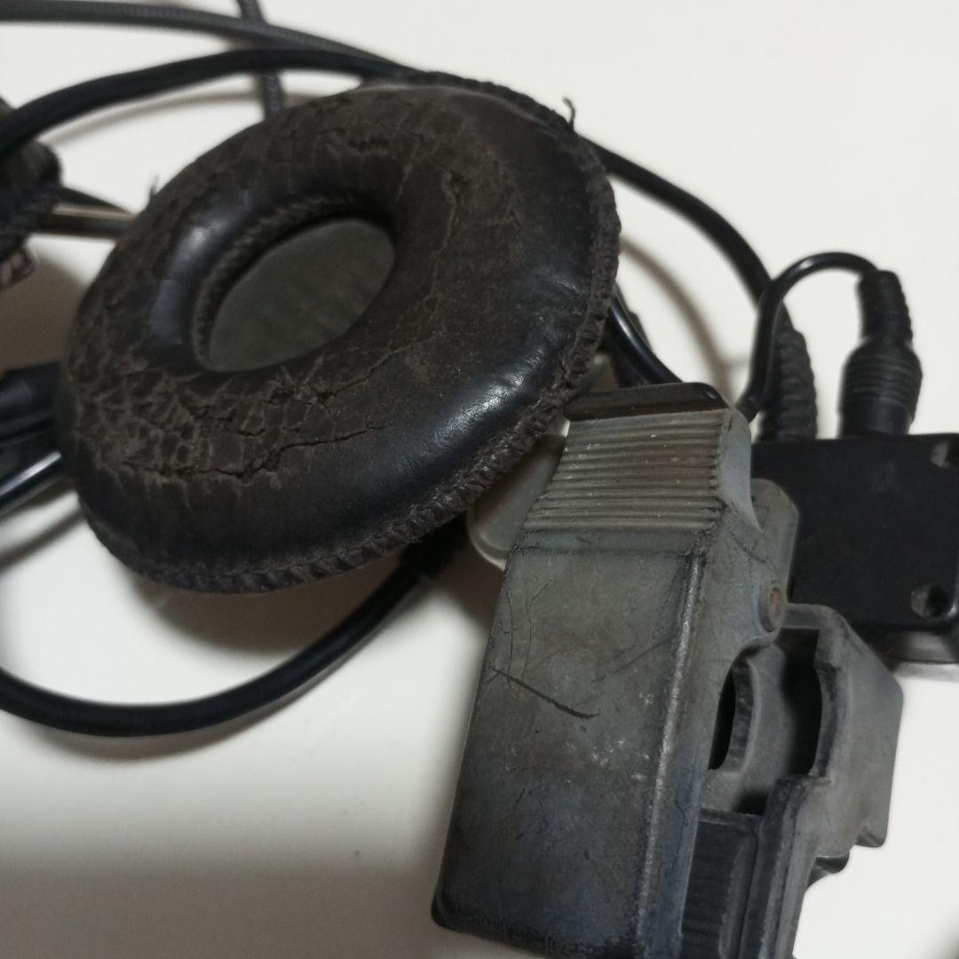 ICOM同時通話無線機IC -4855セット乾電池ケース 付ヘッドセット付お買得