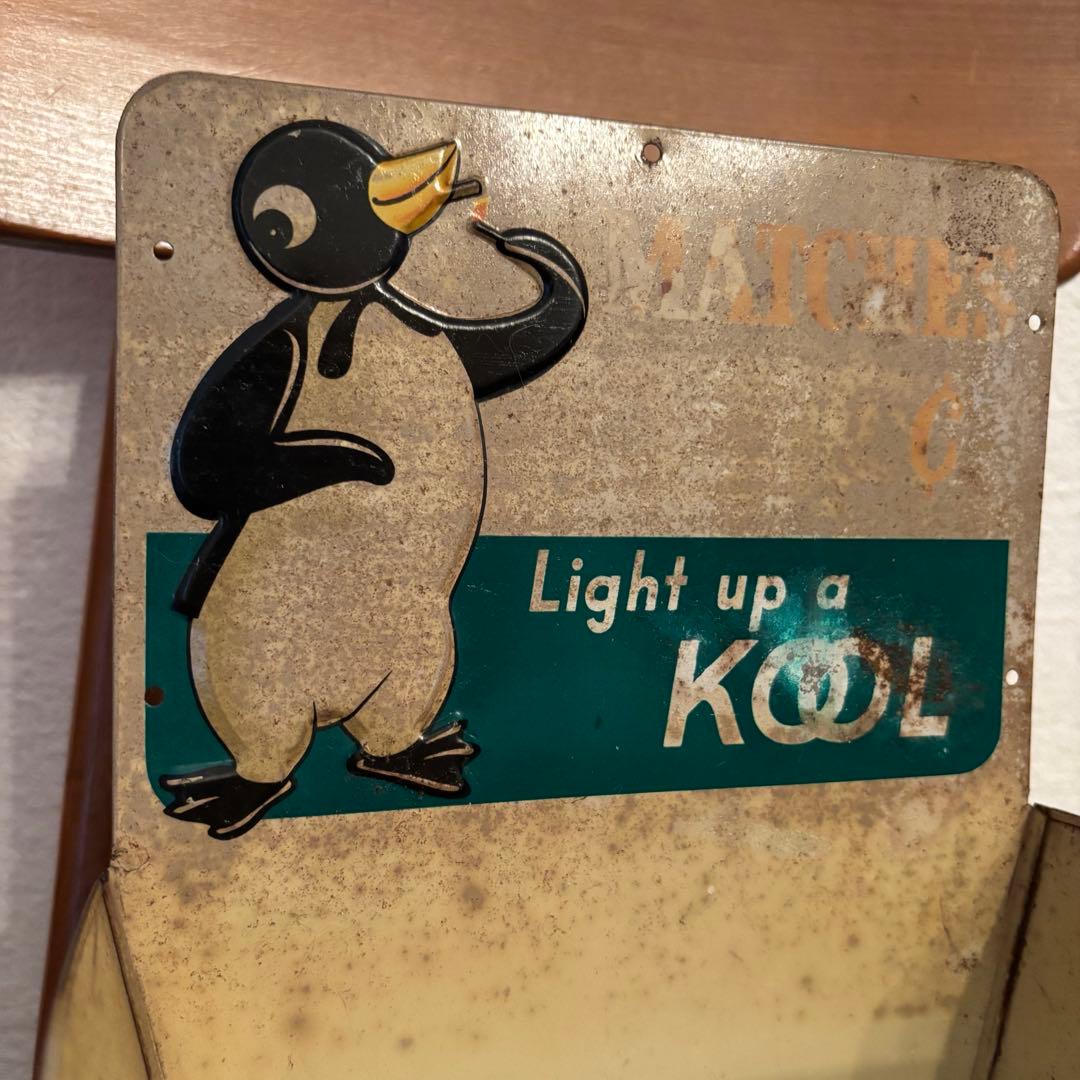 KOOL】ヴィンテージマッチホルダーBOX