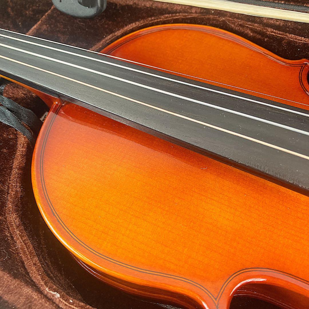 極美品　カルロジョルダーノ バイオリンセット ブラック VS-1 1/2