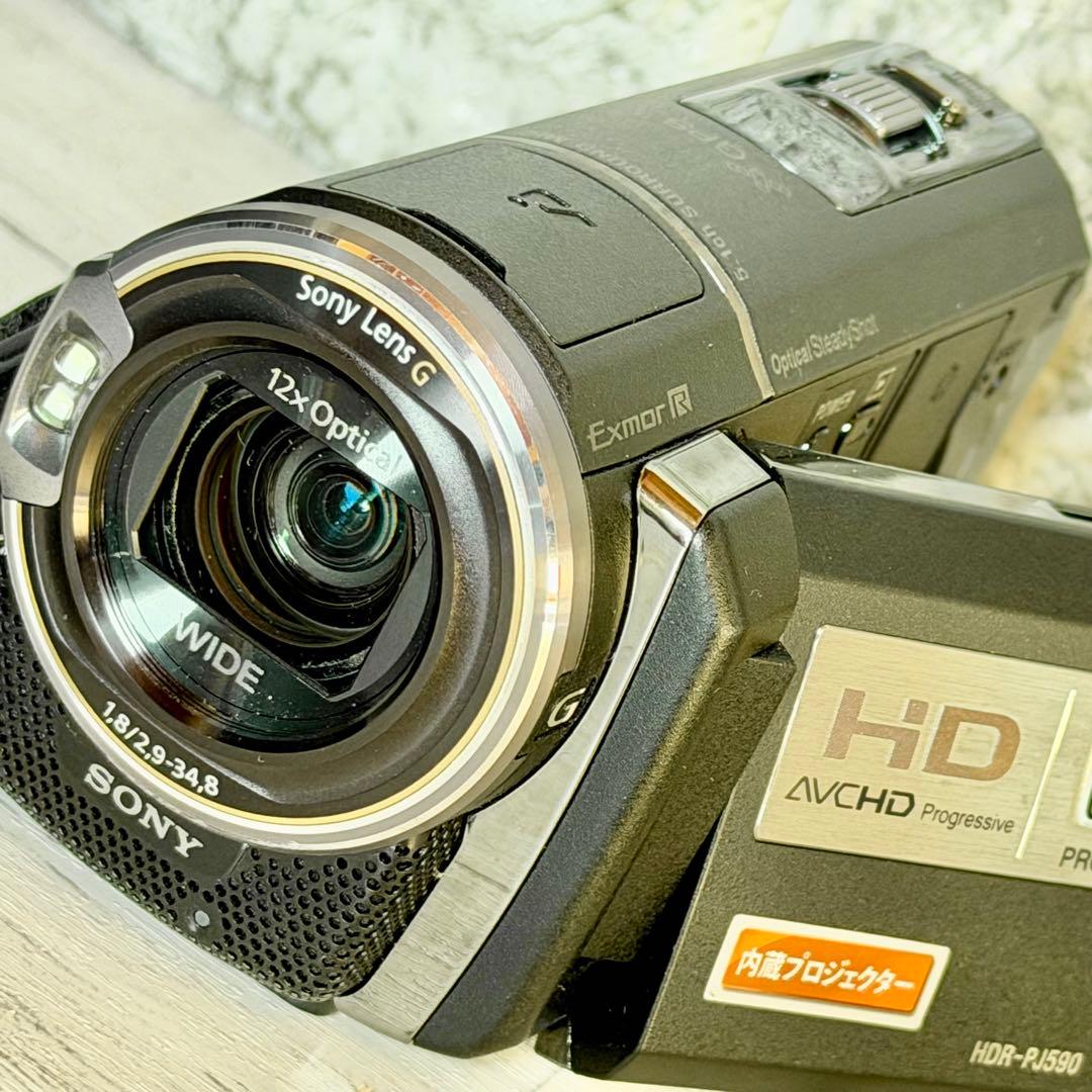 SONY「HDR-PJ590」デジタルビデオカメラ - メルカリ