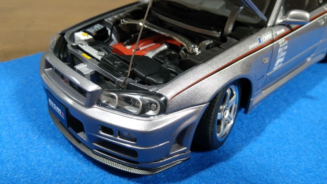 1/18ミニカー(カスタム)オートアート スカイラインGT-R(S-TUNE)
