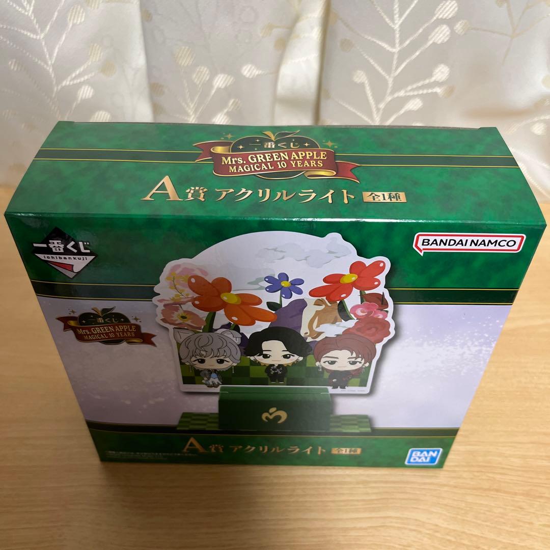 ミセス 一番くじ A賞 アクリルライト Mrs. GREEN APPLE - メルカリ