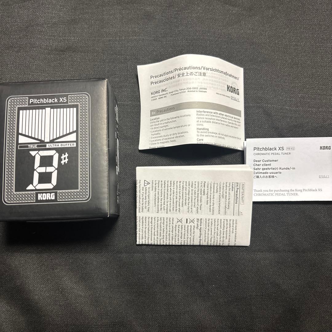 ギター KORG Pitchblack XS