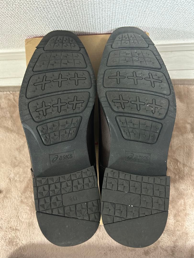 ASICS Runwalk 走れる革靴 27cm ダークブラウン