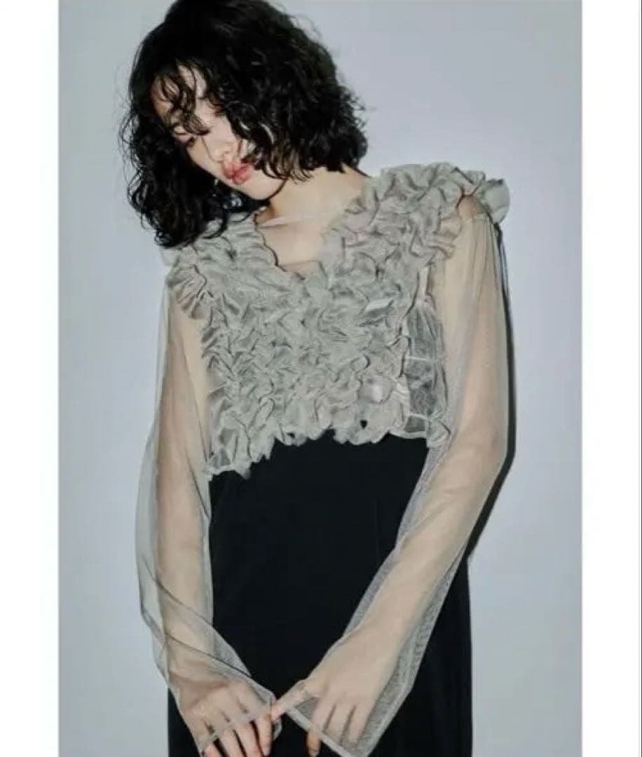 atlo オケージョンドレスフリルボレロ 3点セット