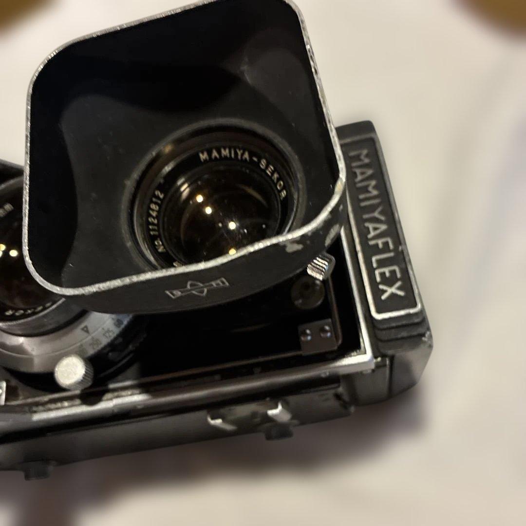 ジャンク】Mamiyaflex 二眼レフ マミヤフレックス シャッター