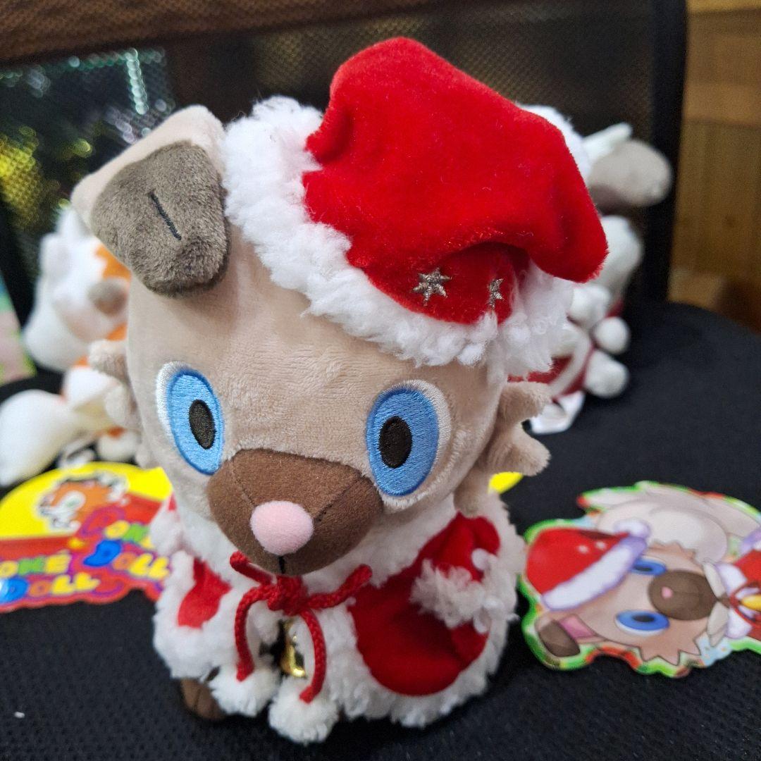 ポケモンセンター　イワンコ　ルガルガン　ドール　クリスマス　ぬいぐるみ　セット