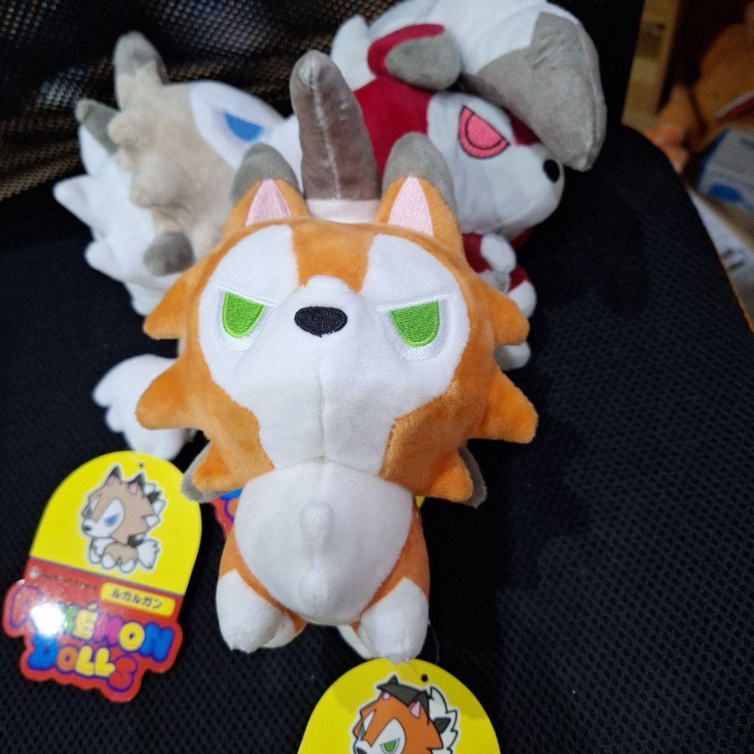 ポケモンセンター　イワンコ　ルガルガン　ドール　クリスマス　ぬいぐるみ　セット