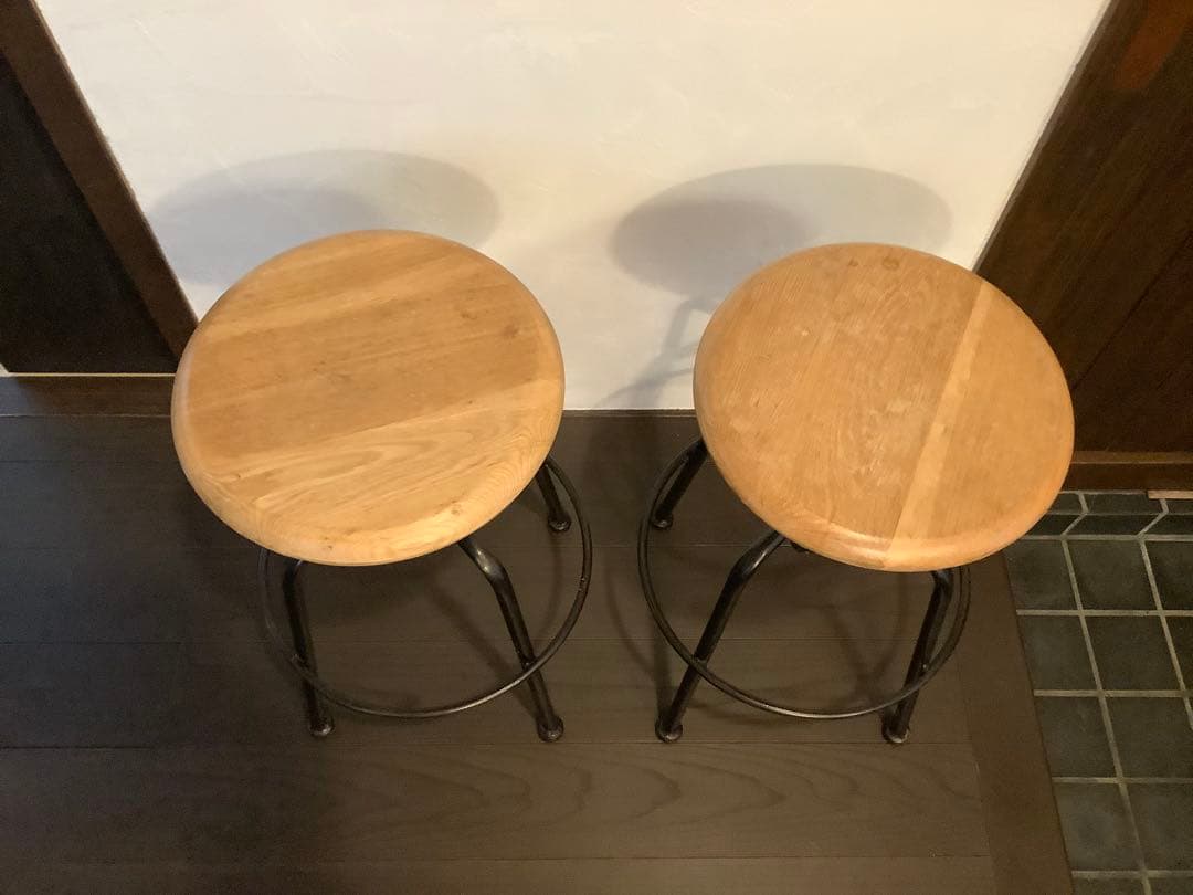 クラッシュゲート　コンベックス スツール 2脚セット　22日迄価格