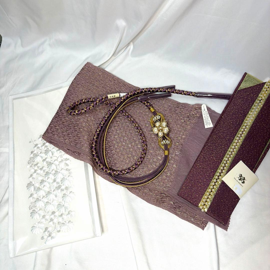 新品 帯締め 帯揚げ 半襟 重ね襟 セット 振袖用 2026年モデル