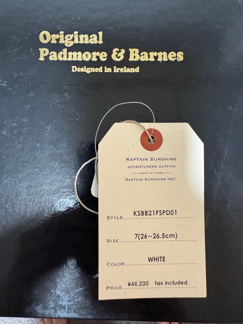 KAPTAIN SUNSHINE×Padmore&Barnes モカシンシューズ