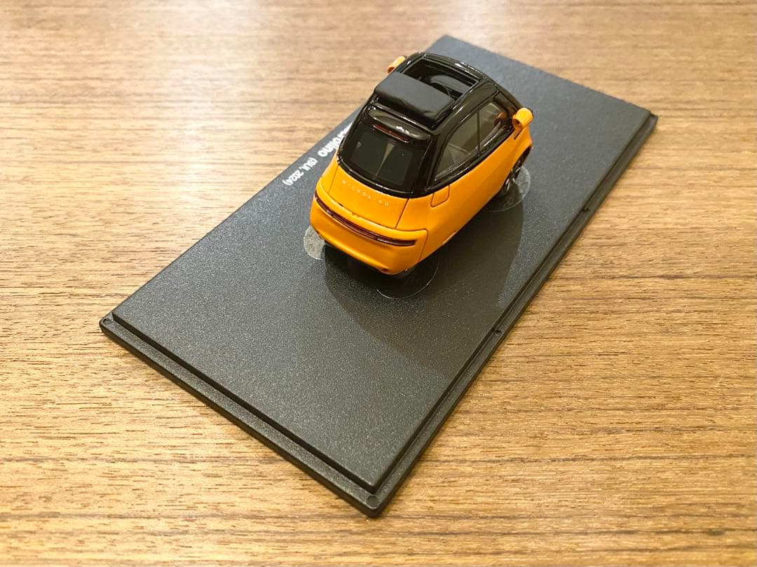 新品 1/43 カルトスケール マイクロリーノ EV オレンジ