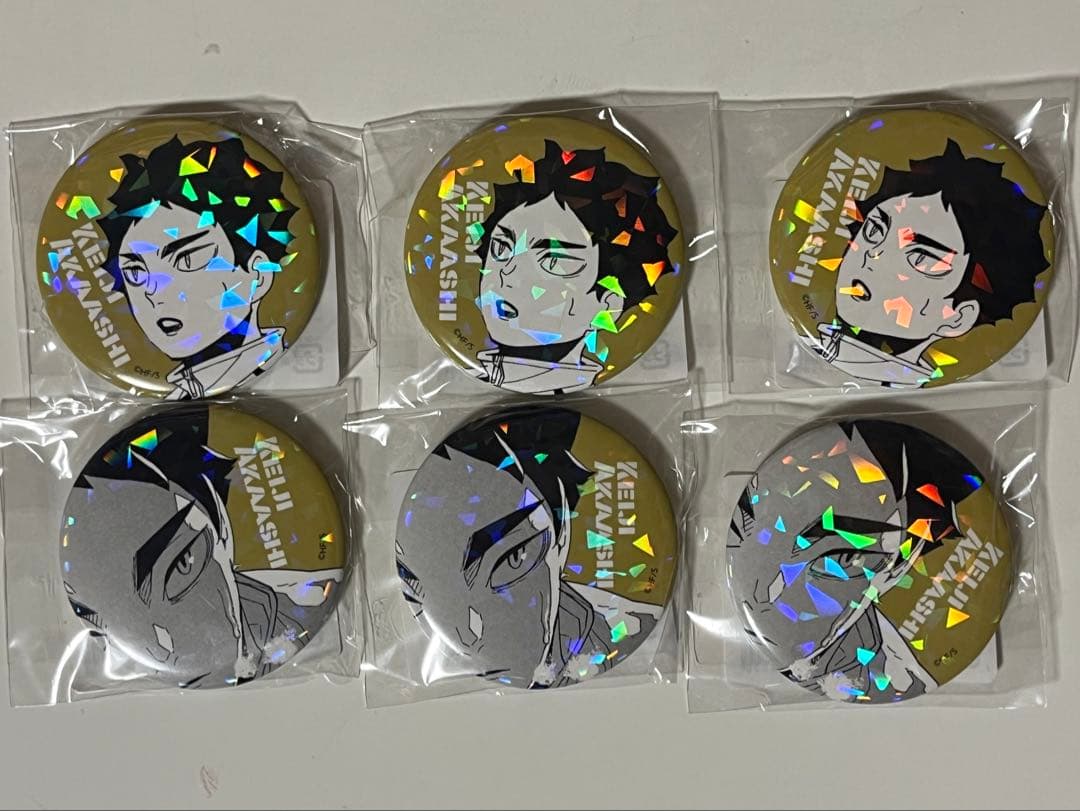 ハイキュー‼︎ 完全受注生産 オールスター缶バッジ 赤葦京治 - メルカリ