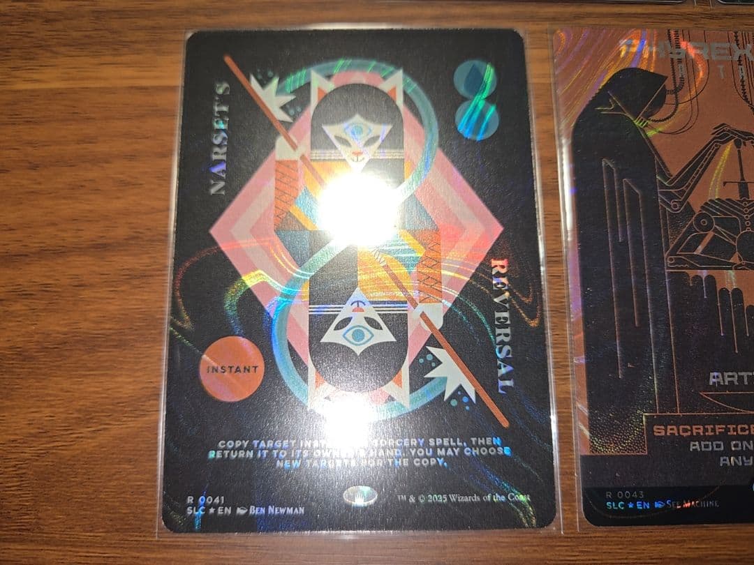 5枚セット【ハロー・Foil】ウルザの物語　ファイレクシアの供犠台　希少　限定品