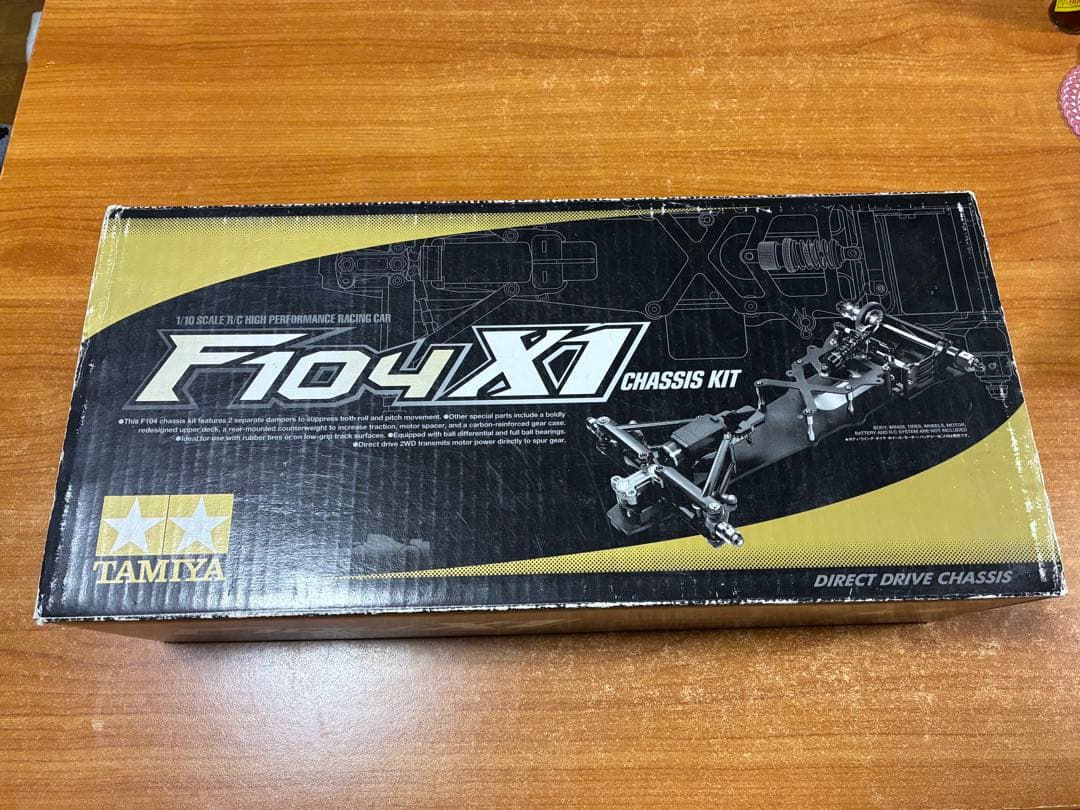 タミヤ F104X1シャシー　マクラーレンボディ