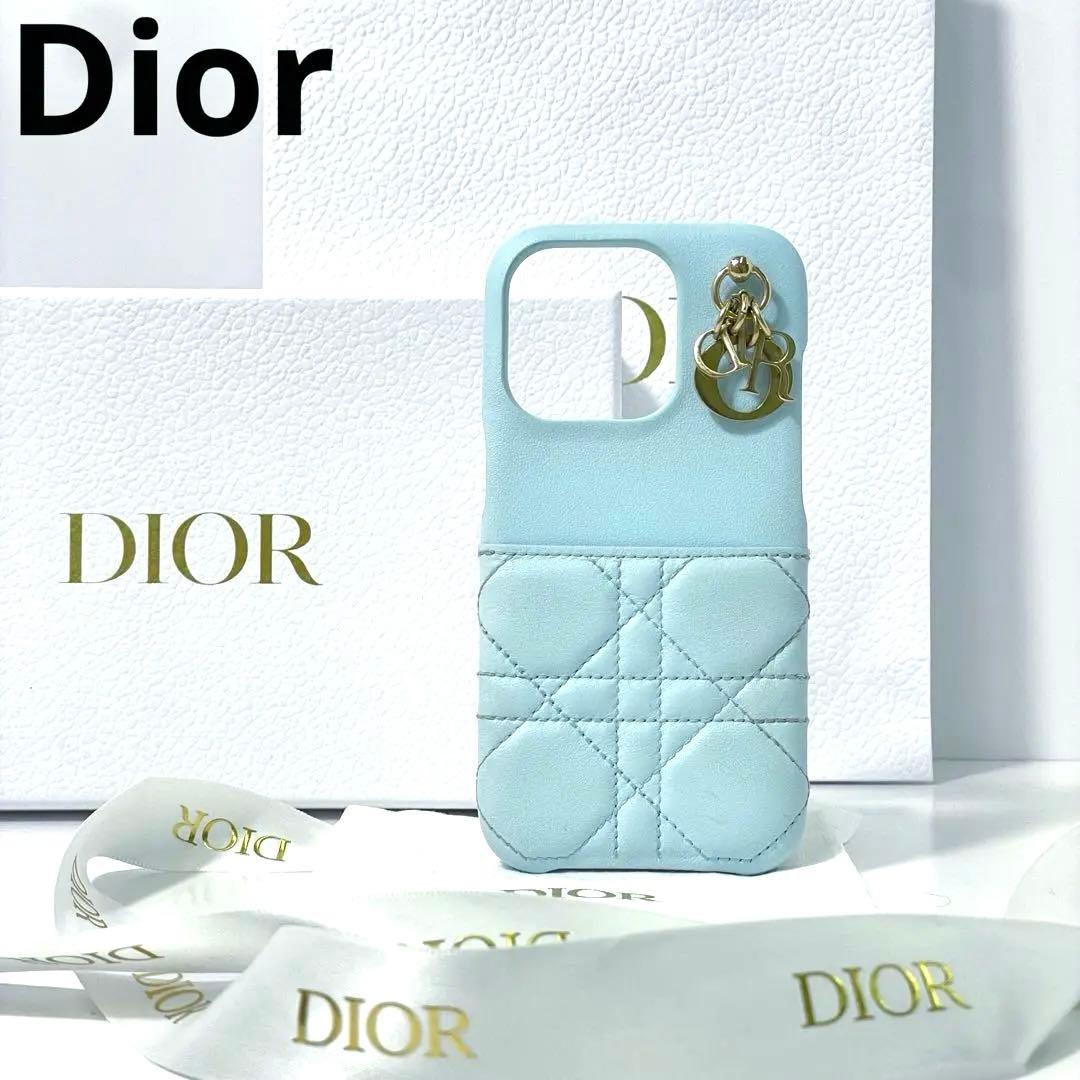 iPhone15ケース Dior 水色 ディオールブランドiphone17 pro max 16