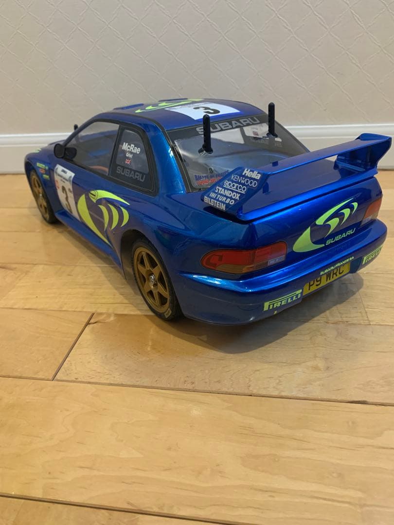 タミヤ　1/10ラジコン　スバル　インプレッサ　TL-01シャーシ