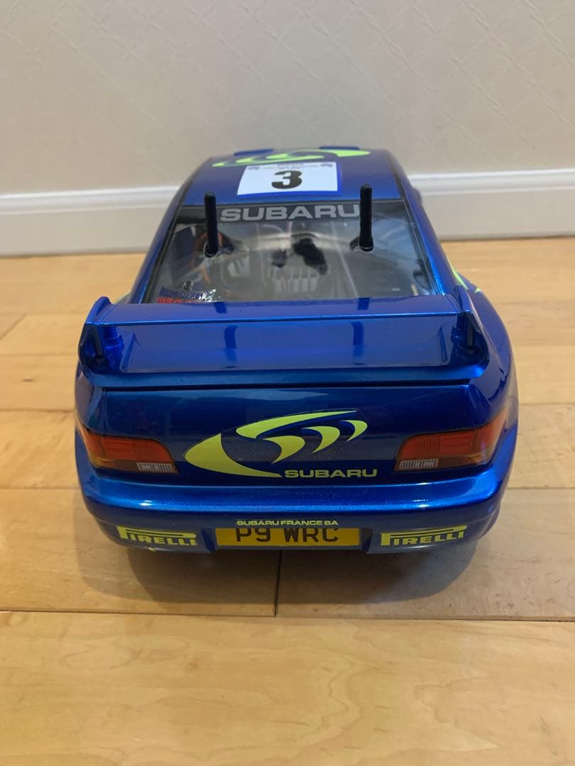 タミヤ　1/10ラジコン　スバル　インプレッサ　TL-01シャーシ