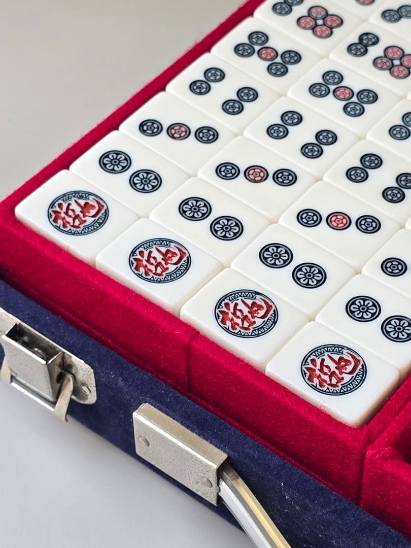 ★コレクター必見•非売品限定麻雀セット★【勝負師伝説　哲也麻雀牌】