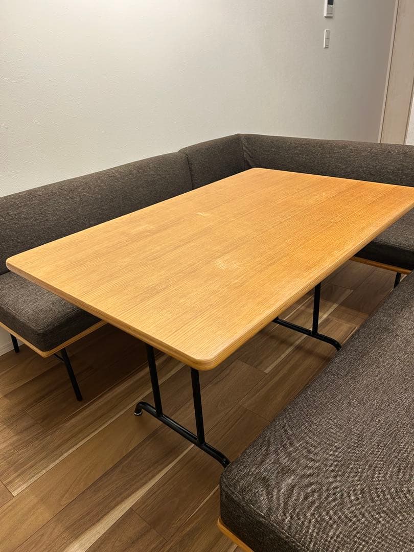 m*5様 【※取りに来て頂ける方限定】unico ダイニングセット 4点(ファニ