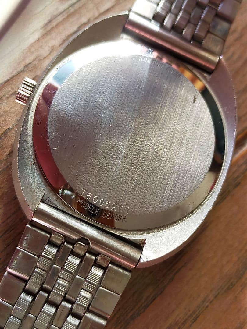 超希少レアカラー　ロンジンウルトロソニック音叉時計　稼働品