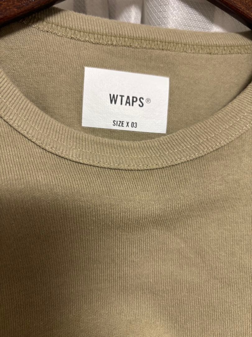 WTAPS ベージュ Tシャツ サイズX 03 WTAPS Tシャツ サイズ X 03 【公式