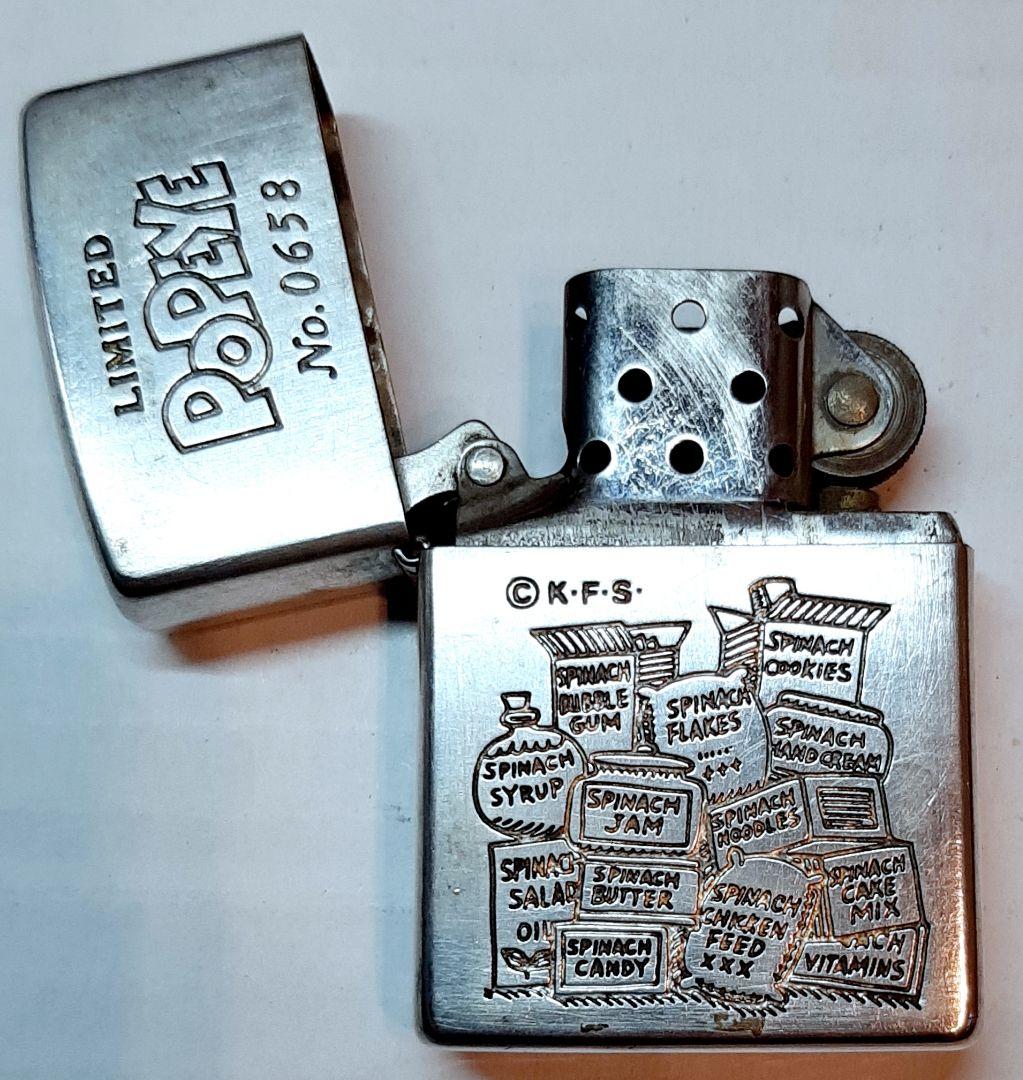 ZIPPO ジッポー POPEYE ポパイ 時計 ZIPPO ジッポー POPEYE ポパイ
