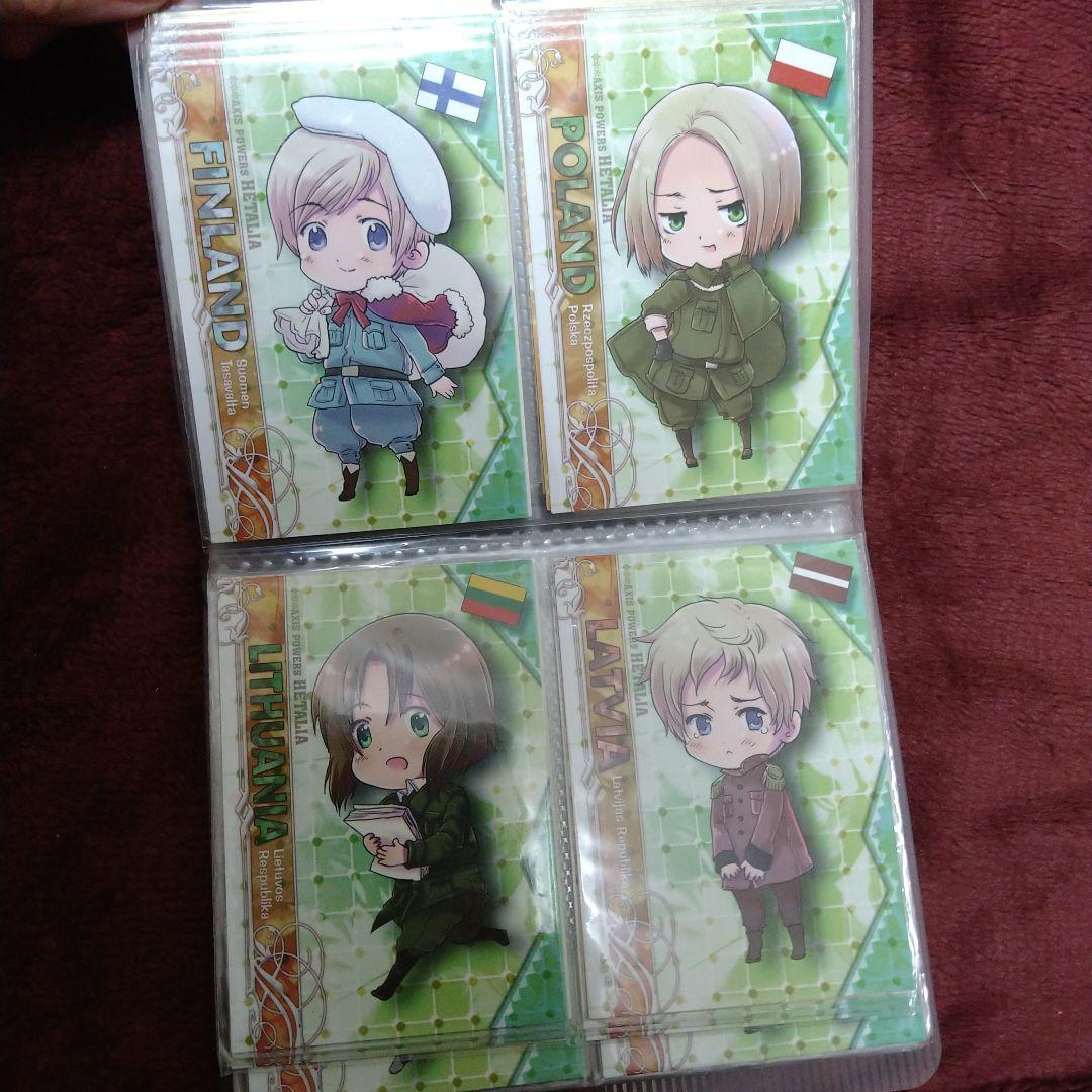 ヘタリア トレーディングカード トレカ 初版 フルコンプ+α