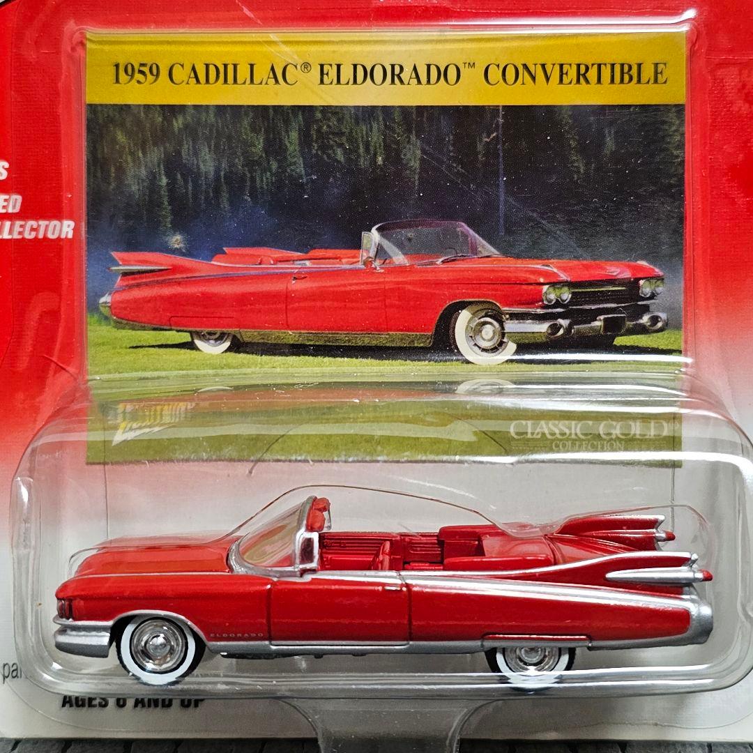 ジョニーライトニング　1959　キャデラック　1/64　当時物　新品未開封 ジョニーライトニング 1959 キャデラック 1/64 当時物 新品未開封